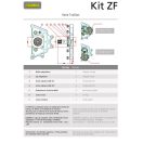 PTO ZF TRAXON 12TX-2620 základová doska + hriadeľ