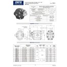 OMFB zubové hydraulické čerpadlo nph UNI 61 s
