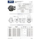 OMFB zubové hydraulické čerpadlo nph ISO 27 d