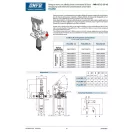 OMFB HYDRAULICKÁ RUČNÁ PUMPA PMI25+VS+1L NÁDRŽ