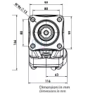 OMFB PIESTOVÉ HYDRAULICKÉ ČERPADLO HDS-55