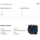 ASA olejový chladič TT07RC2E Rail 230V ASATT07RC2E
