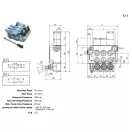 Hydraulický rozvádzač FM55/1 1/2" DE