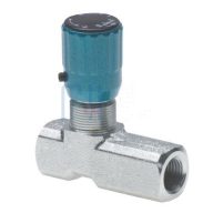 Jemný škrtiaci ventil SO spätným ventilom 1/4"