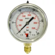Hydraulický Manometer 0-315 Bar Spodné Pripojenie