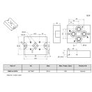 NG6 základová DOSKA chrómovaná