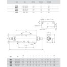 OM VBCD 3/8" DE-A dvojitý brzdiaci ventil overcenter