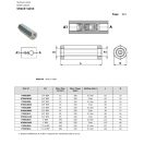 VU 1/4" hydraulický spätný ventil