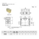 Hydraulický striedavý ventil 3/8"