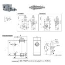 VMP 1/2" hydraulický poistný ventil