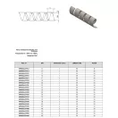 OCHRANNÁ PLASTOVÁ ŠPIRÁLA NA HADICE D=16