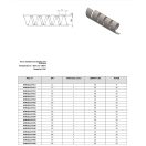 OCHRANNÁ PLASTOVÁ ŠPIRÁLA NA HADICE D=50